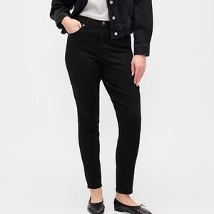 Banana Republic Jet Black Skinny Jeans